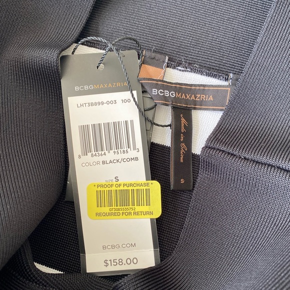 NTW BCBG Bandage Skirt Herve Leger Style - Picture 5 of 6